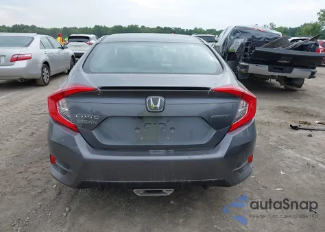 2020 Honda Civic Sport z USA, uszkodzony, nr VIN 2HGFC2F80LH561617